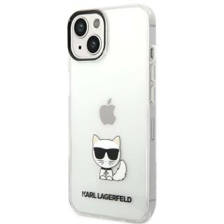 Etui ochronne na telefon Karl Lagerfeld KLHCP14MCTTR do Apple iPhone 14 Plus 6,7" hardcase przeźroczysty/transparent Choupette B