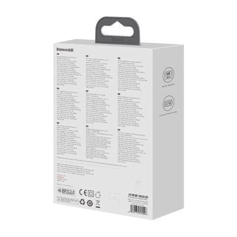 Ładowarka sieciowa Baseus GaN5 Pro 2xUSB-C + USB + HDMI, 67W (czarna)