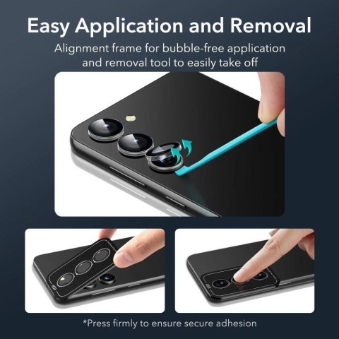 Osłona aparatu ESR Camera Protector do Samsung Galaxy S23 / S23+Plus Clear