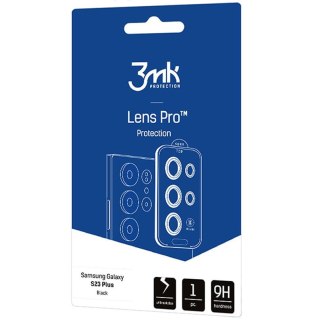 Osłona na aparat 3mk do Samsung Galaxy S23+ Lens Protection Pro Black