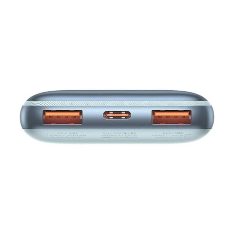 Powerbank Baseus Bipow Pro 10000mAh, 2xUSB, USB-C, 22.5W (niebieski)