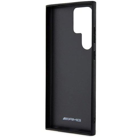 Etui AMG AMHCS23LBLSCA do Samsung Galaxy S23 Ultra S918 czarny/black hardcase Carbon Stripe&Embossed