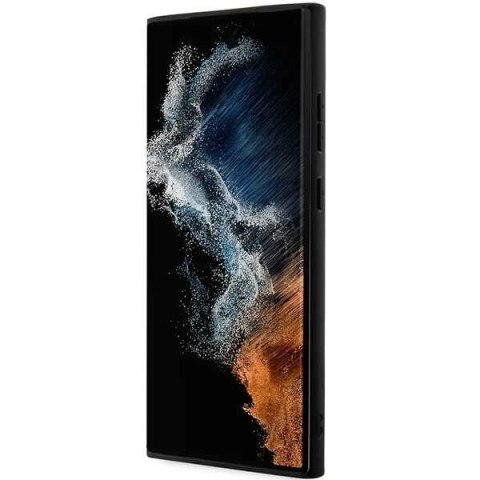 Etui Ferrari FEHCS23LNPYK do Samsung Galaxy S23 Ultra S918 czarny/black hardcase Carbon Contrast Edges