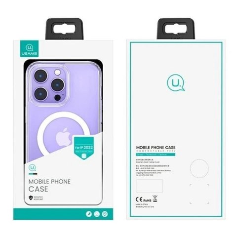 Etui USAMS Ice Magnet do iPhone 14 Plus 6,7" IP14MBC01 (US-BH801) transparent