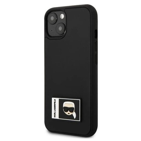 Etui Karl Lagerfeld KLHCP13M3DKPK do iPhone 13 6,1" hardcase Ikonik Patch