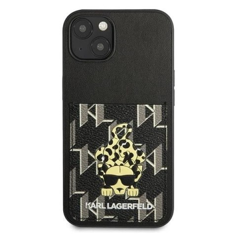Etui Karl Lagerfeld KLHCP13MCANCNK do iPhone 13 6,1" hardcase Karlimals Cardslot
