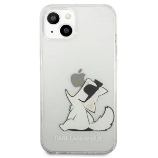 Etui Karl Lagerfeld KLHCP13MCFNRC do iPhone 13 6,1" hardcase transparent Choupette Fun