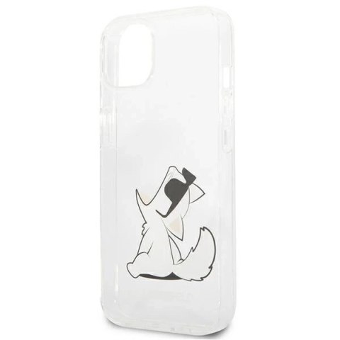 Etui Karl Lagerfeld KLHCP13MCFNRC do iPhone 13 6,1" hardcase transparent Choupette Fun