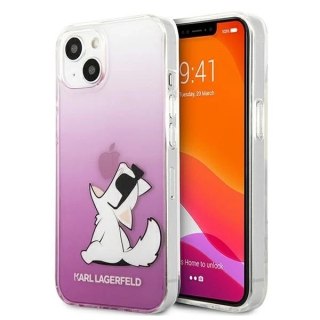 Etui Karl Lagerfeld KLHCP13MCFNRCPI do iPhone 13 6,1" hardcase Choupette Fun