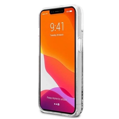 Etui Karl Lagerfeld KLHCP13MGKCS do iPhone 13 6,1" hardcase Liquid Glitter Karl&Choupette