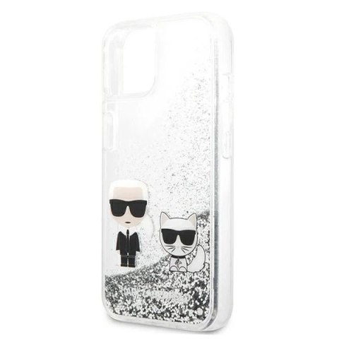 Etui Karl Lagerfeld KLHCP13MGKCS do iPhone 13 6,1" hardcase Liquid Glitter Karl&Choupette