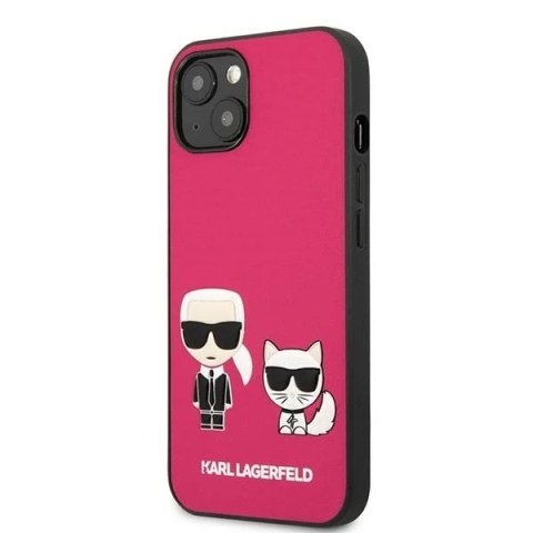 Etui Karl Lagerfeld KLHCP13MPCUSKCP do iPhone 13 6,1" hardcase Ikonik Karl & Choupette