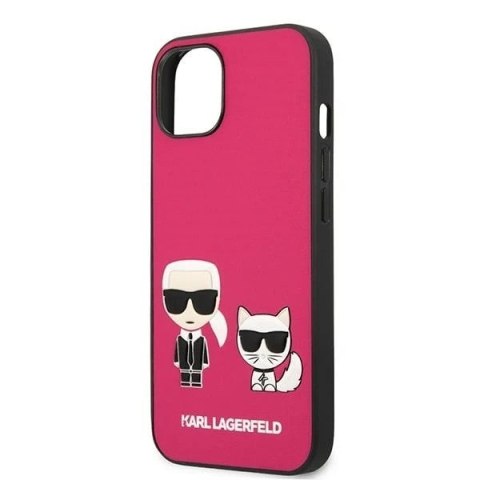 Etui Karl Lagerfeld KLHCP13MPCUSKCP do iPhone 13 6,1" hardcase Ikonik Karl & Choupette