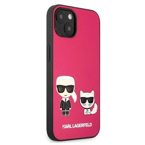 Etui Karl Lagerfeld KLHCP13MPCUSKCP do iPhone 13 6,1" hardcase Ikonik Karl & Choupette