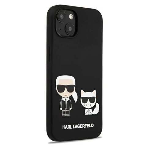 Etui Karl Lagerfeld KLHCP13MSSKCK do iPhone 13 6,1" hardcase Silicone Karl & Choupette