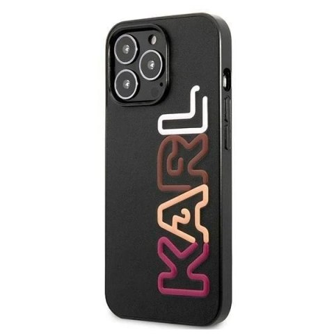 Etui ochronne na telefon Karl Lagerfeld KLHCP13LPCOBK do Apple iPhone 13 Pro / 13 6,1" czarny/black hardcase Multipink Brand
