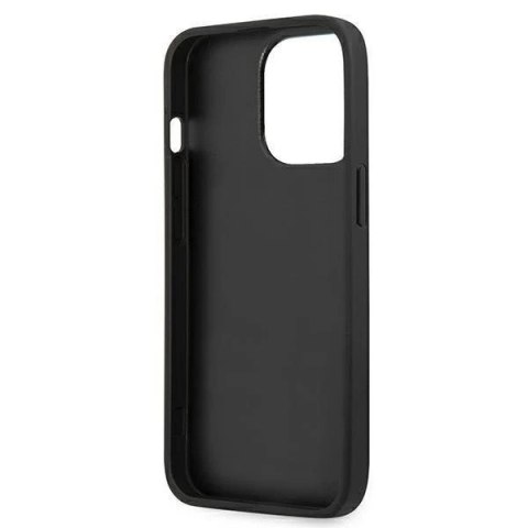 Etui ochronne na telefon Karl Lagerfeld KLHCP13LPCUSKCBK do Apple iPhone 13 Pro / 13 6,1" czarny/black hardcase Ikonik Karl & Ch