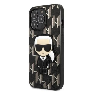 Etui ochronne na telefon Karl Lagerfeld KLHCP13LPMNIKBK do Apple iPhone 13 Pro / 13 6,1" hardcase czarny/black Monogram Ikonik P