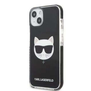 Etui ochronne na telefon Karl Lagerfeld KLHCP13MTPECK do Apple iPhone 13 6,1" hardcase czarny/black Choupette Head