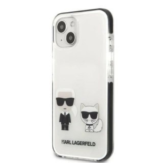 Etui ochronne na telefon Karl Lagerfeld KLHCP13MTPEKCW do Apple iPhone 13 6,1" hardcase biały/white Karl&Choupette