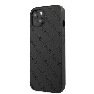 Etui ochronne na telefon Karl Lagerfeld KLHCP13SPTLK do Apple iPhone 13 Mini 5,4" hardcase czarny/black Perforated Allover