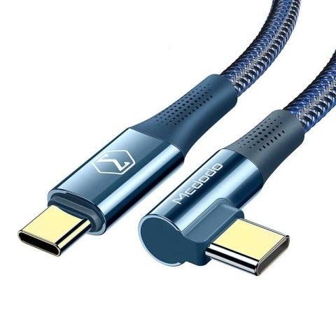 Kabel USB-C do USB-C Mcdodo Firefox 100W, 2m (niebieski)