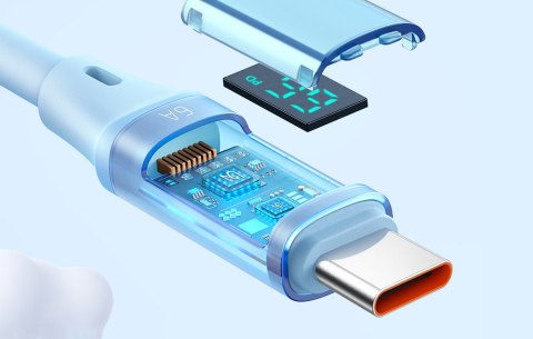 Kabel USB do USB-C, Mcdodo CA-1922, 6A, 1.2m (niebieski)