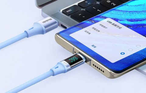 Kabel USB do USB-C, Mcdodo CA-1922, 6A, 1.2m (niebieski)