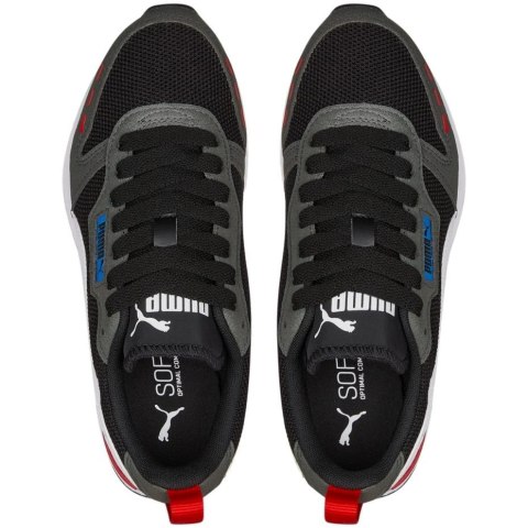 Buty dla dzieci Puma R78 Jr czarno-szaro-niebieskie 373616 29