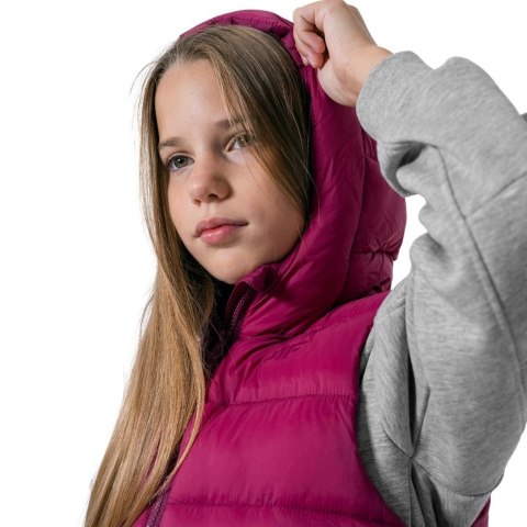 Kamizelka dla dziewczynki 4F ciemny róż HJZ22 JKUDP002 53S Kamizelka dla dziewczynki 4F ciemny róż HJZ22 JKUDP002 53S