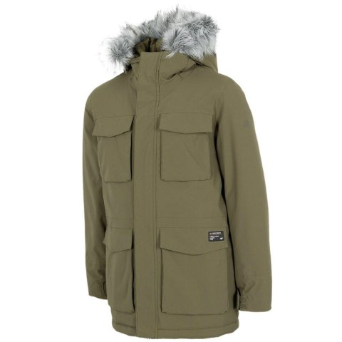 Kurtka dla chłopca 4F khaki HJZ22 JKUM001 43S Kurtka dla chłopca 4F khaki HJZ22 JKUM001 43S