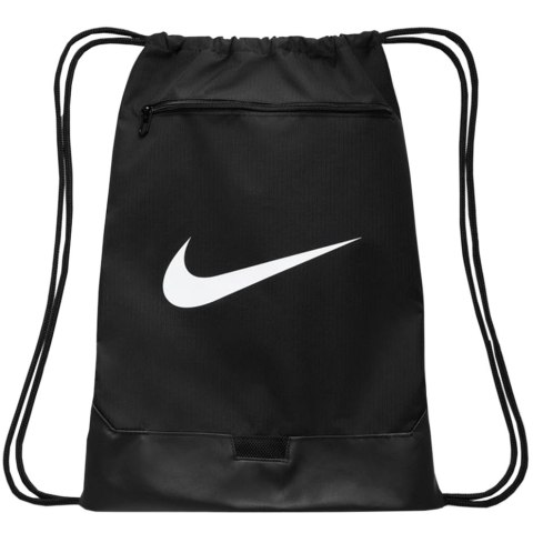 Worek na buty Nike Brasilia 9,5 czarny DM3978 010 Worek na buty Nike Brasilia 9,5 czarny DM3978 010
