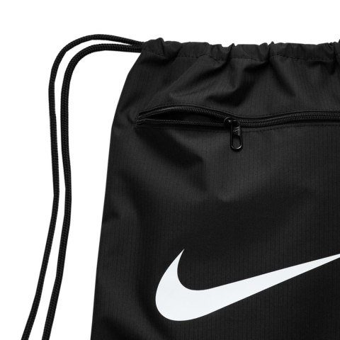 Worek na buty Nike Brasilia 9,5 czarny DM3978 010 Worek na buty Nike Brasilia 9,5 czarny DM3978 010
