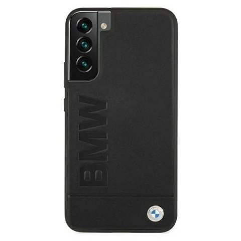 Etui BMW BMHCS22MSLLBK do Galaxy S22+ S906hardcase Signature Logo Imprint czarny/black