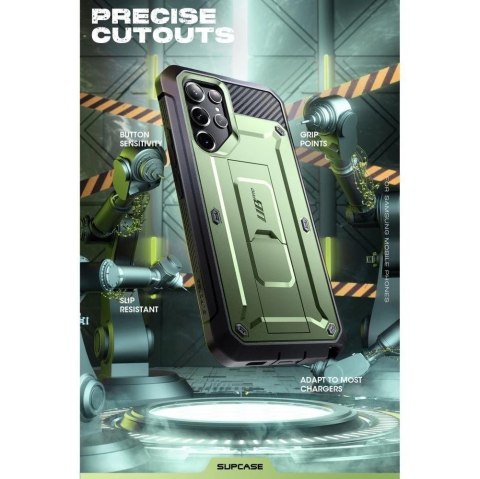 Etui Supcase Unicorn Beetle Pro 2-set do Samsung Galaxy S23 Ultra Guldan