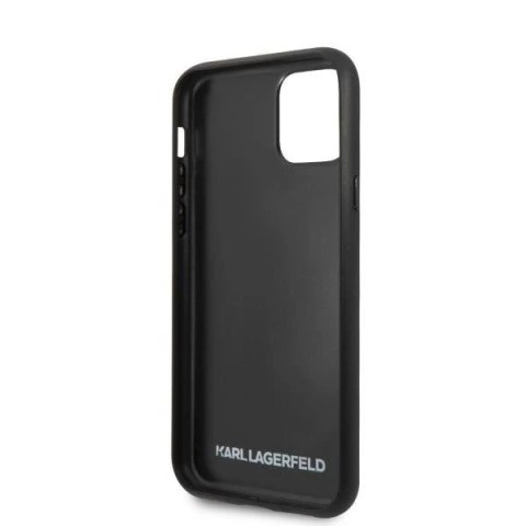 Etui ochronne na telefon Karl Lagerfeld KLHCN58CRKBK do Apple iPhone 11 Pro hardcase czarny/black Croco