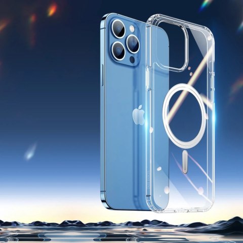 Etui Dux Ducis Clin magnetyczne do iPhone 12 Pro Max kompatybilne z MagSafe przezroczysty