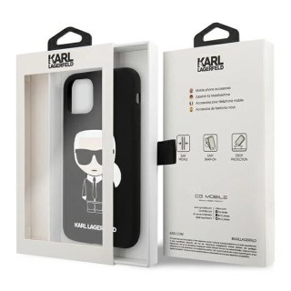 Etui Karl Lagerfeld KLHCN61SLFKBK do iPhone 11 6,1" / Xr hardcase Silicone Iconic