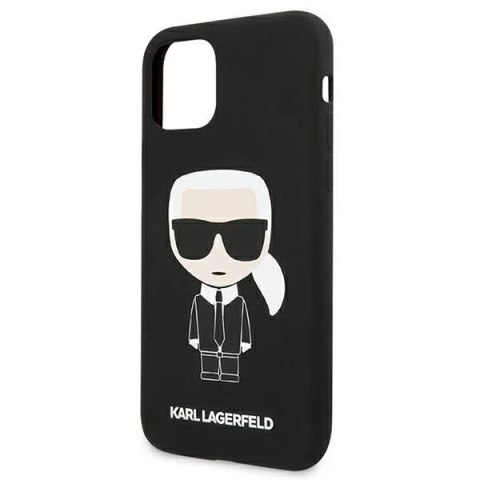 Etui Karl Lagerfeld KLHCN61SLFKBK do iPhone 11 6,1" / Xr hardcase Silicone Iconic