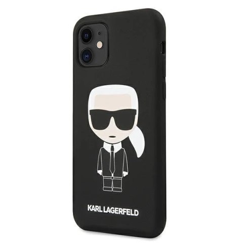 Etui Karl Lagerfeld KLHCN61SLFKBK do iPhone 11 6,1" / Xr hardcase Silicone Iconic