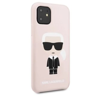 Etui Karl Lagerfeld KLHCN61SLFKPI do iPhone 11 6,1" / Xr hardcase Silicone Iconic