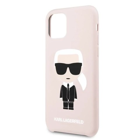Etui Karl Lagerfeld KLHCN61SLFKPI do iPhone 11 6,1" / Xr hardcase Silicone Iconic