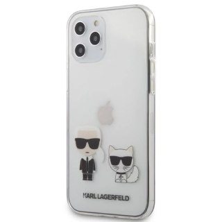 Etui Karl Lagerfeld KLHCP12LCKTR do iPhone 12 Pro Max 6,7" hardcase Karl & Choupette