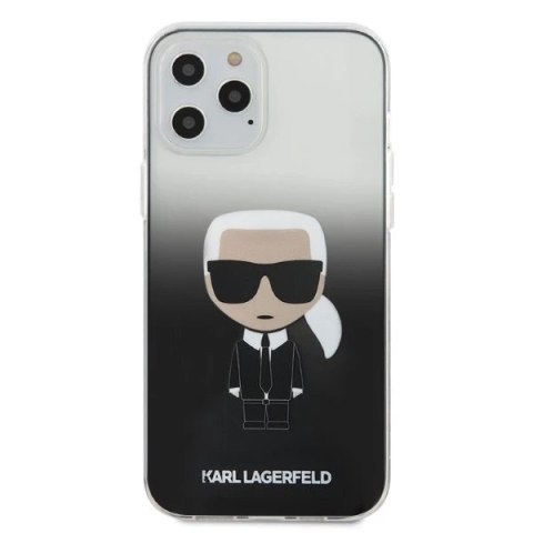 Etui Karl Lagerfeld KLHCP12LTRDFKBK do iPhone 12 Pro Max 6,7" hardcase Gradient Ikonik Karl
