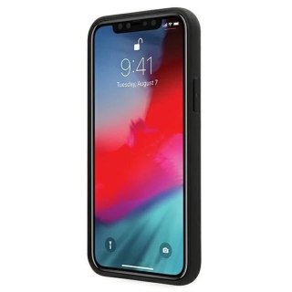 Etui Karl Lagerfeld KLHCP12MCH3DBK do iPhone 12 /12 Pro 6,1" hardcase 3D Rubber Choupette