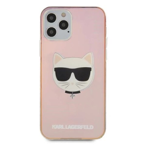 Etui Karl Lagerfeld KLHCP12MCIR do iPhone 12/12 Pro 6,1" multicolor hardcase Iridescent Choupette