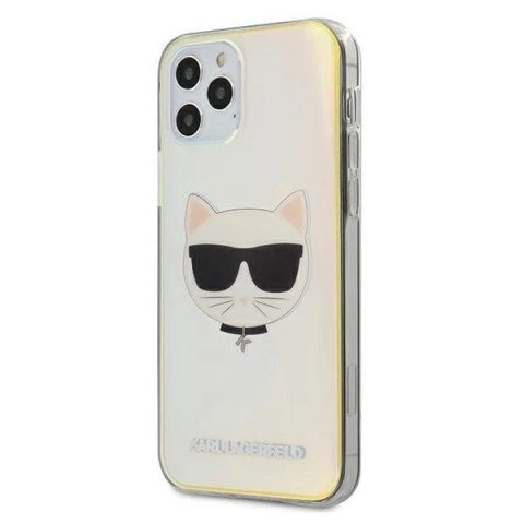Etui Karl Lagerfeld KLHCP12MCIR do iPhone 12/12 Pro 6,1" multicolor hardcase Iridescent Choupette