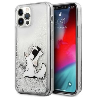 Etui Karl Lagerfeld KLHCP12MGCFS do iPhone 12/12 Pro 6,1 hardcase Liquid Glitter Choupette Fun