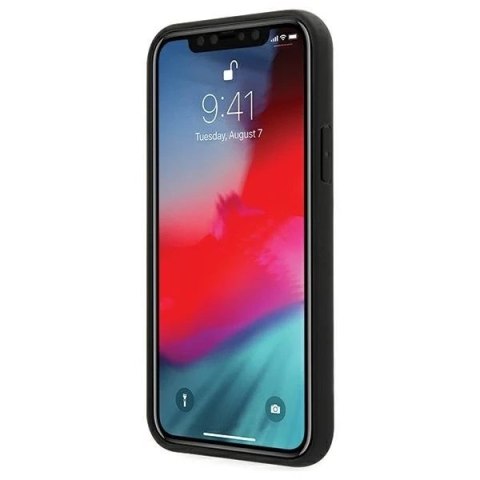 Etui Karl Lagerfeld KLHCP12MKH3DBK do iPhone 12 /12 Pro 6,1 hardcase 3D Rubber Karl`s Head