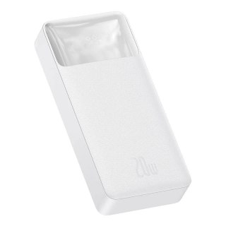 Powerbank Baseus Bipow 20000mAh, 2xUSB, USB-C, 20W (biały)